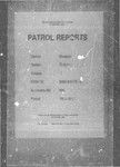 Patrol Reports. Western District, Balimo, 1956 - 1957