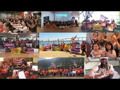 Worldwide #Jam4MaunaKea - "Kū Ha'aheo" & "Hawai'i Loa"