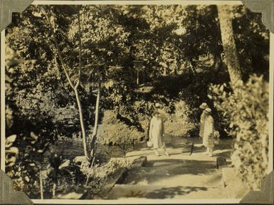 Malifa bathing pool near Apia?, Samoa, 1928