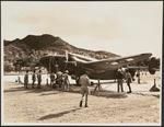 RNZAF Hudson at Rarotonga November 1944.