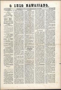 O Luso Hawaiiano February 25, 1886