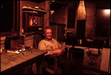 [Shorty Sutherland, Lowburn camping ground, Central Otago]