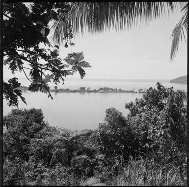 View of Salamaua from the mainland, Salamaua, New Guinea, 1936 / Sarah Chinnery