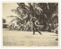 Soldiers Paying a Round of Baseball