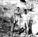 Steven DuBois and Ralph Gaugler on Guadalcanal, 1940s