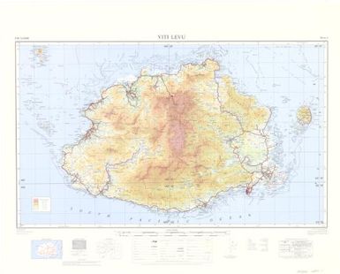 Fiji 1:250,000: Viti Levu (Sheet 4)