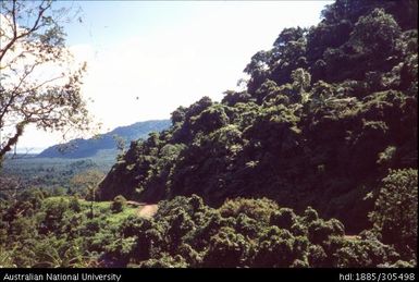 Upolu looking north from Lemafa Pass