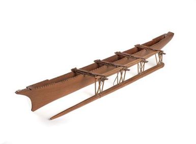 Va'a (model outrigger canoe)