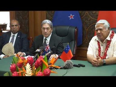 Ministers announce medical support package for Samoa