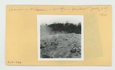 [Kilauea sulfur banks in Hawaii, envelope IE26-066]