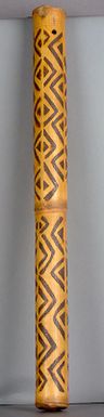 Decorated tobacco pipe