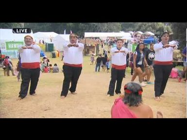 Pasifika Festival 2014 - Hawaiian Village