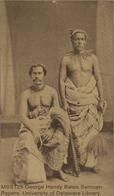 King Malietoa Laupepa and his Talking Chief c1885-1886
