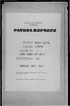 Patrol Reports. West Sepik District, Aitape, 1966 - 1967