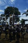 Native sing sing at Lae Show, 1959?