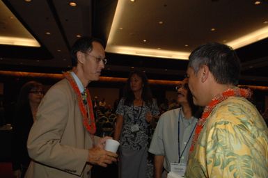 [Assignment: 48-DPA-09-29-08_SOI_K_Isl_Conf_AM] Insular Areas Health Summit [("The Future of Health Care in the Insular Areas: A Leaders Summit") at the Marriott Hotel in] Honolulu, Hawaii, where Interior Secretary Dirk Kempthorne [joined senior federal health officials and leaders of the U.S. territories and freely associated states to discuss strategies and initiatives for advancing health care in those communinties [48-DPA-09-29-08_SOI_K_Isl_Conf_AM_DOI_0413.JPG]