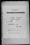 Patrol Reports. Milne Bay District, Misima, 1953 - 1955