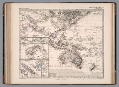 Polynesien und (der Grosse Ocean) (Westliches Blatt).