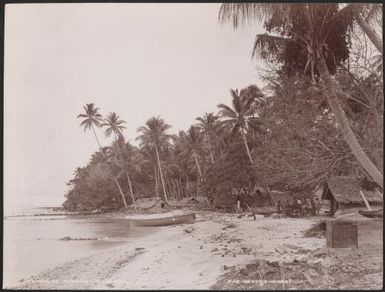 Village of Honggo, Florida, Solomon Islands, 1906 / J.W. Beattie