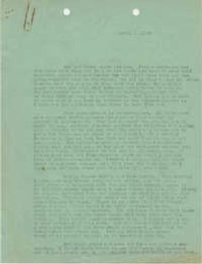 Letter from Sidney Jennings Legendre, April 1, 1945