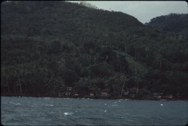 Coastline of Normanby Island (3) : D'Entrecasteaux Islands, Papua New Guinea, 1956-1959 / Terence and Margaret Spencer