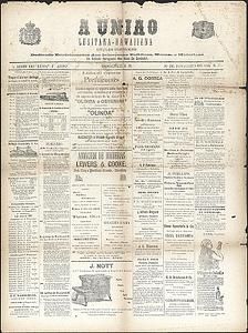 A União Lusitana-Hawaiiana November 19, 1892