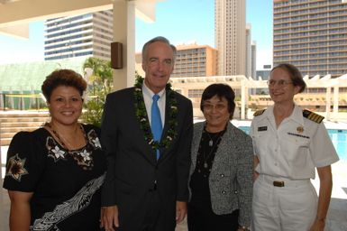 [Assignment: 48-DPA-09-29-08_SOI_K_Isl_Conf_Group] Group photos: participants in the Insular Areas Health Summit [("The Future of Health Care in the Insular Areas: A Leaders Summit") at the Marriott Hotel in] Honolulu, Hawaii, where Interior Secretary Dirk Kempthorne [joined senior federal health officials and leaders of the U.S. territories and freely associated states to discuss strategies and initiatives for advancing health care in those communinties [48-DPA-09-29-08_SOI_K_Isl_Conf_Group_DOI_0644.JPG]