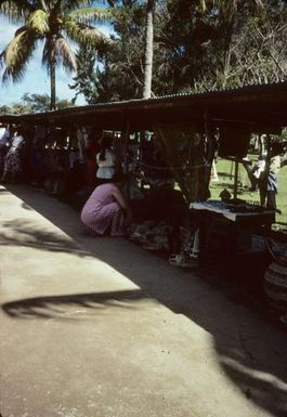 Cruise ship day, Nuku'alofa, June 1984