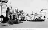 Chandelar Avenue, the U.S. Government Building and Hawaii Building, Alaska-Yukon-Pacific-Exposition, Seattle, Washington, 1909