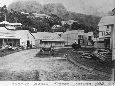 Beach Street, Levuka, Fiji