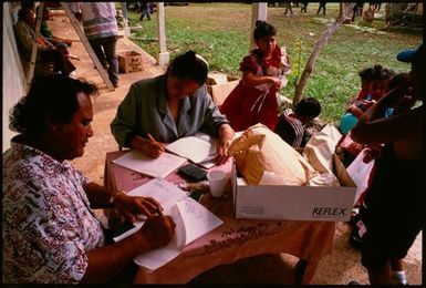 Ear-piercing ceremony, Lakepa, Niue