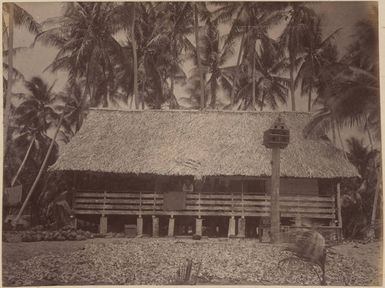 Trader's House, Pleasant Island, 1886