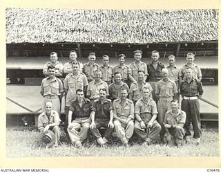 LAE, NEW GUINEA. 1944-10-07. STAFF OF NEW GUINEA FORCE MEDICAL STORE