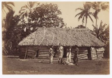 Samoan women, near Apia