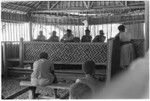 A court case, inside courthouse at Sinalagu