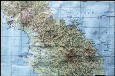 Map of Bougainville Island (3) Terence and Margaret Spencer