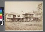 View of Robert Louis Stevenson's house, Samoa, ca. 1897