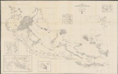 Map of the eastern part of British New Guinea : from the most recent astronomical observations, surveys and explorations / by His Excellency Sir William Macgregor M.D. K.C.M.G.C.B. and officers of the British New Guinea Government ; Douglas J. Brown, Draftsman