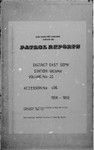 Patrol Reports. East Sepik District, Wewak, 1968 - 1969