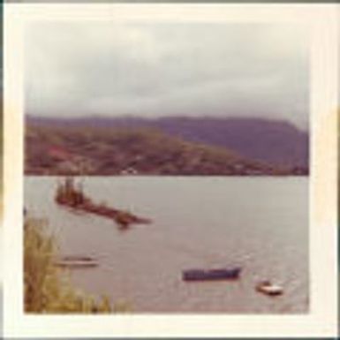 View from Silliker's house, Kaneohe, Hawaii, 1963