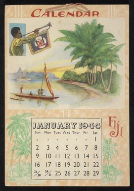 Calendar Fiji [for 1944]