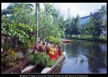 Group of Polynesian Cultural Center Employees on canoe