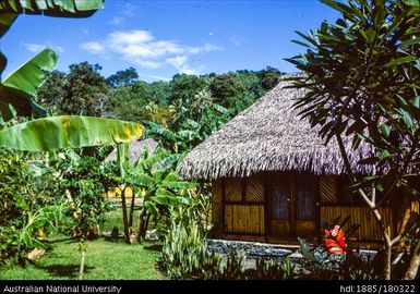 Tahiti - Matavai Hotel, my bungalow - Papeete