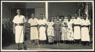 House staff, Villa Vailima, Samoa