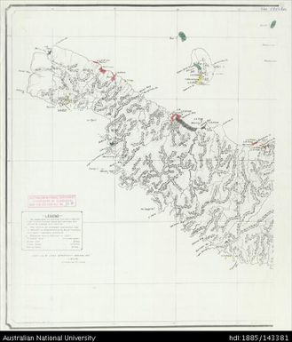 Solomon Islands, San Cristobal & Adjacent Islands, Sheet 574 West, 1950, 1:120 000