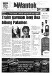 Wantok Niuspepa--Issue No. 1874 (July 15, 2010)