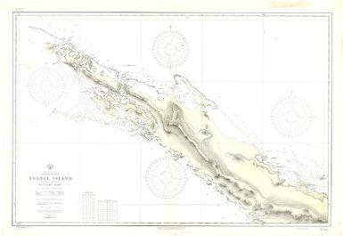 Ysabel Island (Bugotu Island), western part, Solomon Islands, South Pacific Ocean : from a British sketch survey in 1902 / Hydrographic Office, U.S. Navy