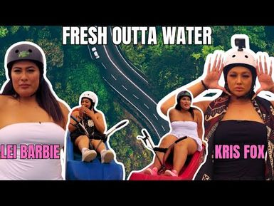 Island Baddies Kris Fox & Lei Barbie Try Luge | Fresh Outta Water