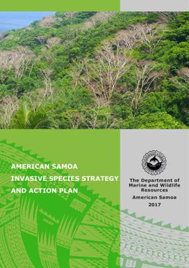 American Samoa invasive species and action plan.