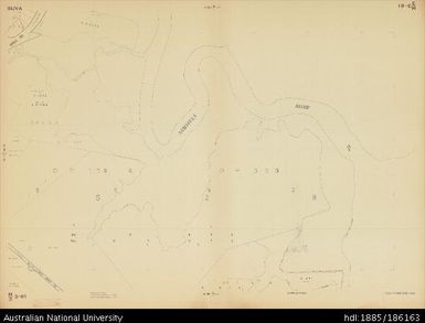 Fiji, Viti Levu, Suva, Cadastral, 2-Chain Series, Sheet M3-3-61, 1962, 1:1 584